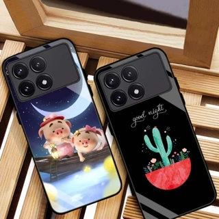 Ốp Lưng XIAOMI REDMI K70, K70 PRO, K70E Mặt kính cường lực Cao Cấp, Sang Trọng thiết kế Độc Quyền