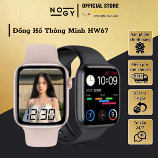 Đồng Hồ Thông Minh HW67, Cảm Ứng Màn Hình, Kết Nối Bluetooth Nghe Gọi, Đổi Hình Nền - NOGY Store