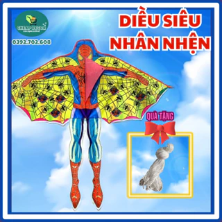 COMBO 1 TẶNG 1 - Diều siêu nhân nhện TẶNG DÂY DIỀU diều thả ngoài trời, phượng hoàng, đại bàng, diều cá mập