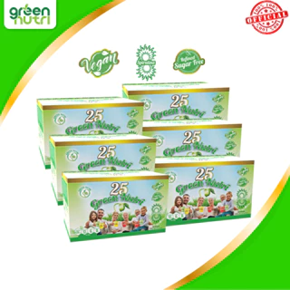 [ƯU ĐÃI HƠN] Combo 6 Hộp Sữa Hạt Ngũ Cốc 25 Green Nutri - Dạng Hộp 625gr (25 Gói)