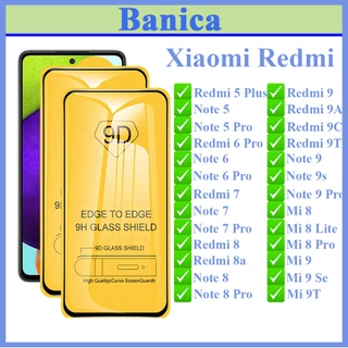 Kính Cường lực 9D Xiaomi Redmi 5Plus/6Pro/7/8/8a/9a/9C/Note5/5Pro/6Pro/7/7Pro/8/8Pro/9s/9Promax/Mi8/8Lite/8Pro/9/9T/9se