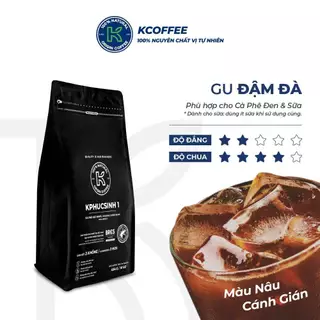 Cà Phê Sạch Nguyên Chất 100% Arabica  KPhucSinh 1 - Cà Phê Arabica Gu Cà Phê Châu Âu