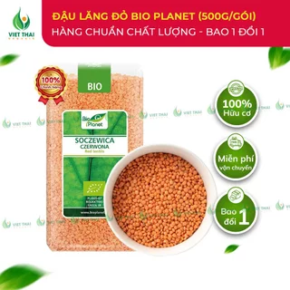 [MỚI] Đậu Lăng Đỏ Hữu Cơ Bio Planet Hữu Cơ 500g Dinh Dưỡng Cho Bé Ăn Dặm Nấu Sữa Tốt Cho Người Ăn Chay Việt Thái Organic