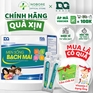 [✨QUÀ XỊN] Men Sống BẠCH MAI Đỗ Gia, Men Vi Sinh Táo Bón, Tiêu Chảy Bổ Sung Lợi Khuẩn Hệ Tiêu Hóa Cho Trẻ Em, Người Lớn