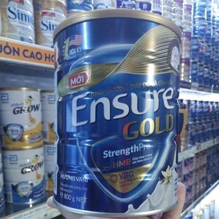 Sữa bột Ensure Gold 800g date 2025