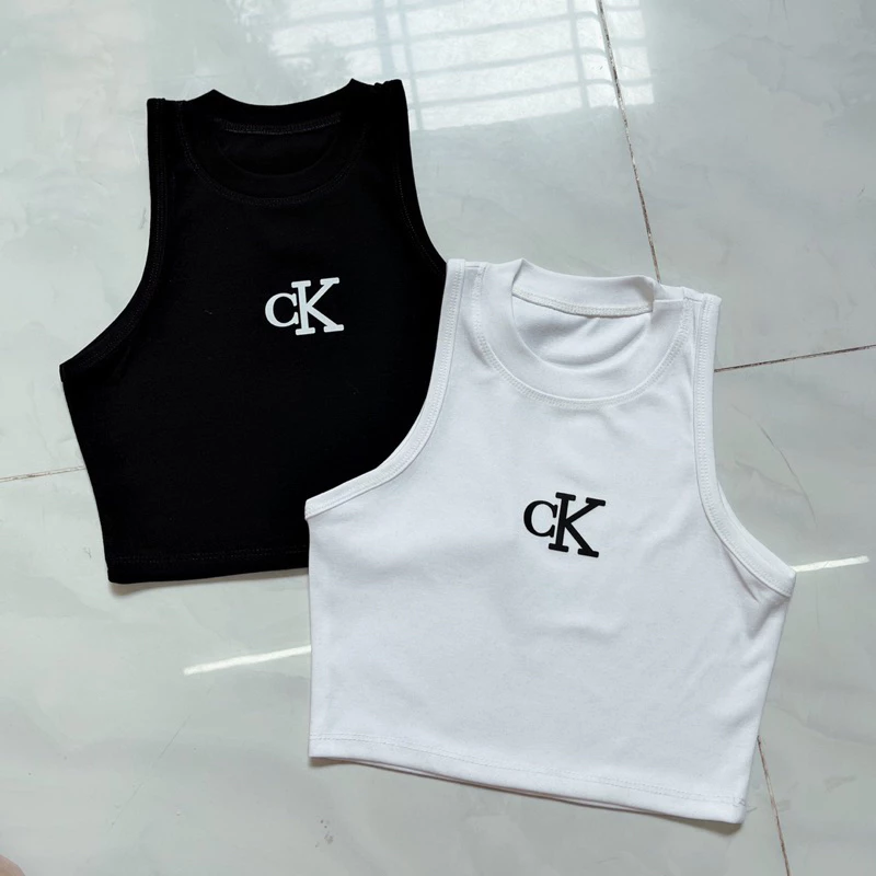 ÁO BA LỖ CROPTOP IN CHỮ XIII KAI