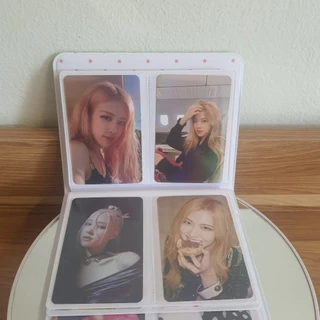 Hộp 50 thẻ sưu tập nhân vật nổi tiếng Blackpink - Rosé, Lisa,Jisoo, Jennie