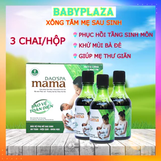 Xông Tắm Cho Mẹ Sau Sinh DAO'SPA MAMA Chính Gốc Dao Đỏ Khử Mùi Bà Đẻ, Tránh Hậu Sản, 250ml/Chai - Chính Hãng