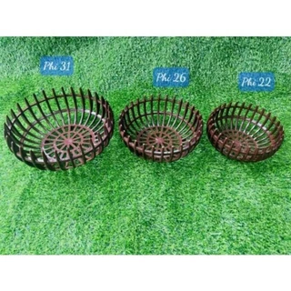 Combo 10 chậu bí phi 22 (đk miệng 20cm) , phi 26 (đk miệng 24cm)