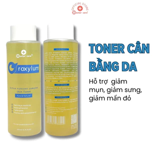 Toner cân bằng độ ẩm se khít lỗ chân lông chuyên dùng cho da mụn Doctor care Oroxylum 200ml Chính Hãng