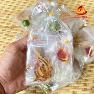 Bánh Tráng Sa Tế Tắc Ớt Rim Thơm Ngon Hấp Dẫ Racafood - Xâu 10 bịch