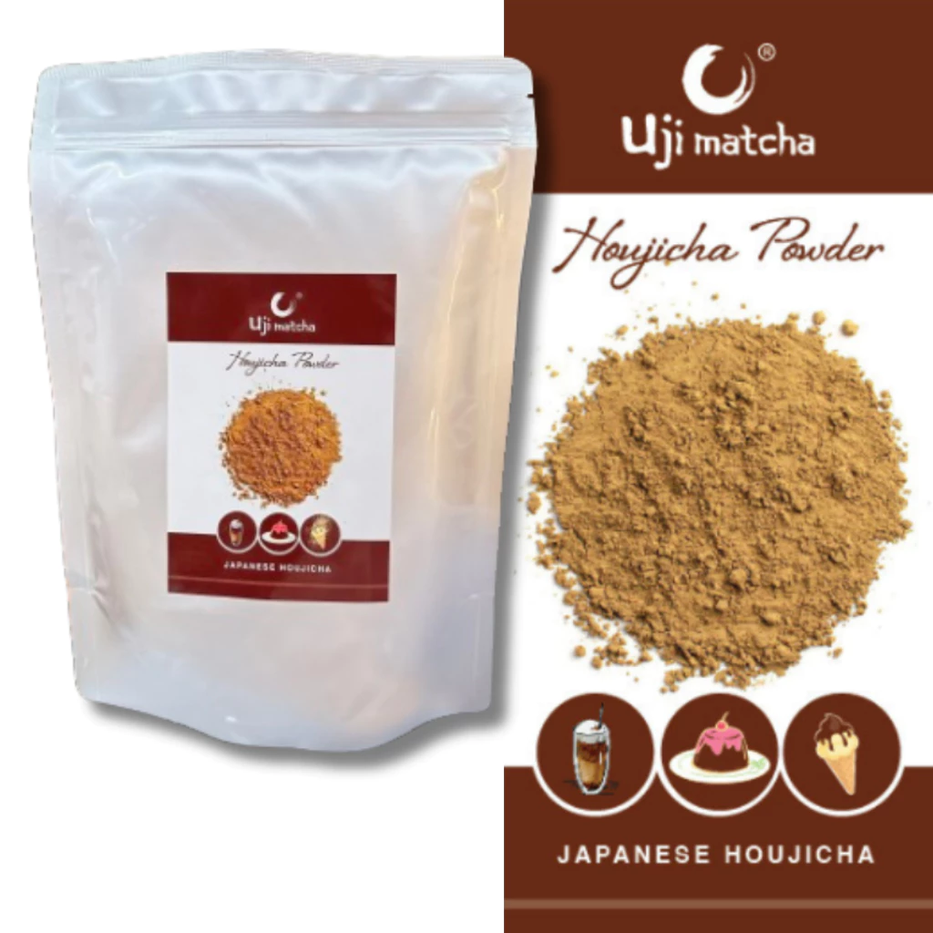 Bột trà rang Uji Matcha Houjicha 500 gram thơm ngon chuẩn vị