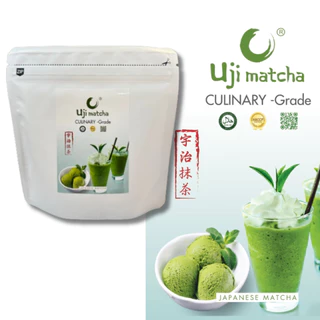 Bột trà xanh Uji Matcha Culinary grade 100 gram, thơm ngon, chuẩn vị.