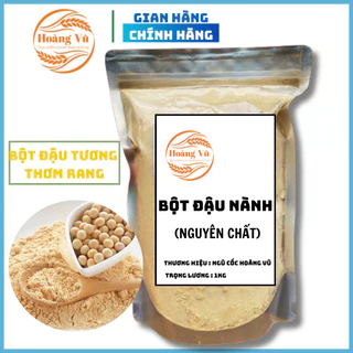 Bột đậu nành nguyên chất rang thơm giảm cân nhanh túi 500gr