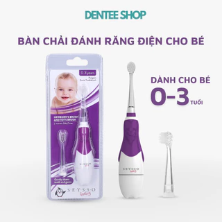 Bàn chải đánh răng điện Seysso cho trẻ em từ 0-3 tuổi