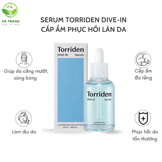 Tinh Chất Serum Torriden Dive In Cấp Ẩm Phục Hồi Làn Da, Lọ 50ml