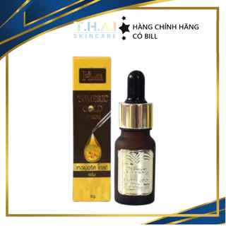 Serum nghệ đen xoá thâm mụn Herbal tumeric gold Thái Lan