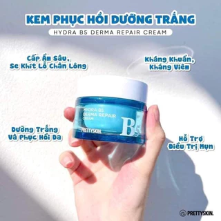 Kem dưỡng B5 Prettyskin phục hồi dưỡng trắng da 52ml