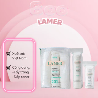 Bông Tẩy Trang Cotton Organic Lamer 60 - 120 - 201 miếng