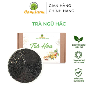 Trà ngũ hắc Camifarm hộp 30 gói hỗ trợ mọc tóc nhanh, khỏe, giảm gãy rụng tóc, chống lão hóa