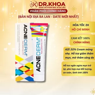 [NHẬP KHẨU] AcneDERM Kem Giảm Thâm Nám Và Ngăn Ngừa Mụn 20g