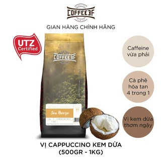 Sea Breeze - Cà phê hoà tan cafe kem dừa Coffee 3F (túi 500g - 1kg)