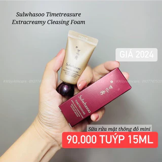 Sữa Rửa Mặt Thông Đỏ Sulwhasoo 15ml