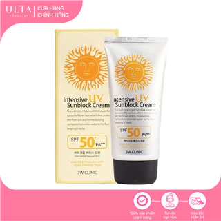 Kem Chống Nắng 3W Clinic Intensive UV Sunblock Cream SPF 50 PA+++ (70ml)