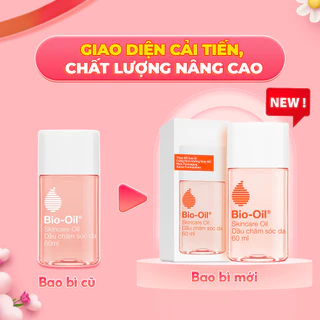 Bio Oil rạn da dầu chăm sóc da giúp cải thiện rạn da, mờ sẹo và đều màu da không thể thiếu cho mẹ bầu lọ 60ml