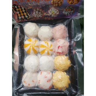 Viên Thả Lẩu Hồng Kông (HongKong) Thập cẩm - Khay 300g