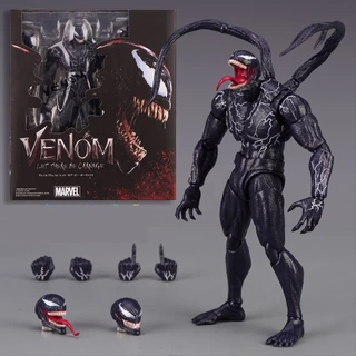 (HỎA TỐC) Mô Hình SHF Bootleg Quái Vật Venom Marvel Bằng PVC Tỉ Lệ 1/12 Cử Động Được