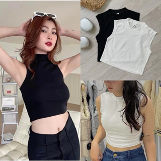 Áo 3 lỗ dáng ôm, Áo tanktop basic chất thun co giãn nữ tính sexy