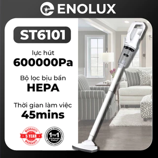 ENOLUX KHUYẾN MÃI 2024 ST6101 PRO Máy Hút Bụi Ô Tô Sạc Không Dây Máy Hút Bụi Cầm Tay Khô & Ướt BẢO HÀNH 5 NĂM