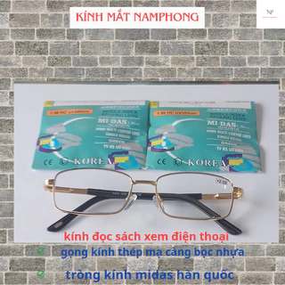 Kính đọc sách xem điện thoại ,kính lão ,kính viễn tròng meka cao câps (đủ số từ +0.75 đến +4.00)