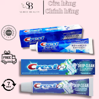 Kem đánh răng Crest 3D White, Crest Complete Plus bản Mỹ trắng răng,ngăn ngừa sâu răng / Subeo Beauty