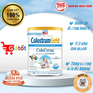 Sữa bột Colostrum Gold ColoCerna 900g - Dinh dưỡng chuyên biệt dành cho người tiểu đường