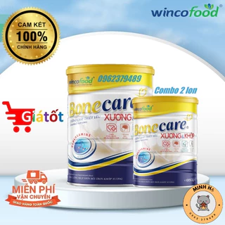 Combo 2 lon Sữa bột Wincofood BoneCare Xương Khớp : Dành Cho Người Đau Khớp - Sức khỏe cho người lớn tuổi Lon 850g