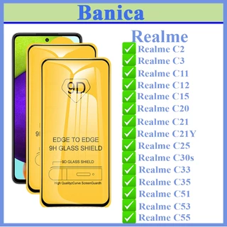 Kính cường lực Realme C2/C3/C11/C12/C15/C20/C21/C21y/C25/C30s/C33/C35/C51/C53/C55 Full màn hình