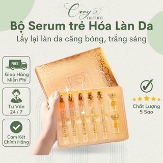 Bộ Serum Trẻ Hóa Da Mặt Giúp Xóa Tàn Nhang Làm Sáng Da Cấp Ẩm Và Bổ Dung Dưỡng Chất Cần Thiết Cho Da