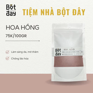 Bột Hoa Hồng Nguyên Chất Dưỡng Da, Làm Đẹp Thiên Nhiên BỘT ĐÂY