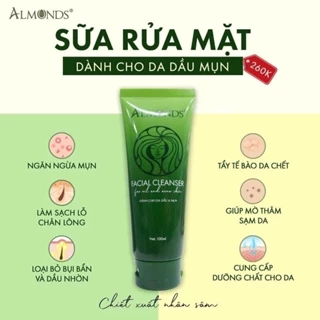 sữa rửa mặt cho da dầu mụn amon