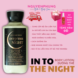 Sữa dưỡng thể/Lotion - Into The Night 236ml - Bath & Body Works