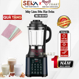 Máy Làm Sữa Hạt Đa Năng SEKA E400 - Dung Tích 1,75L -  1800W - 14 Chức Năng  - Hàng Chính Hãng