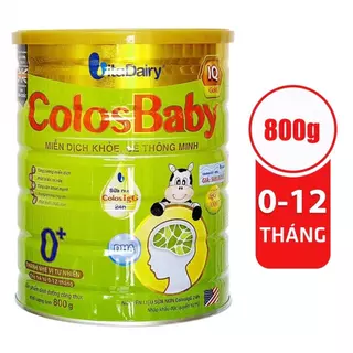 [Quét mã tích điểm] Sữa Colosbaby IQ  0+, 1+, 2+ lon 800g