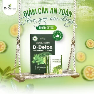 Hộp Viên uống rau củ D-Detox