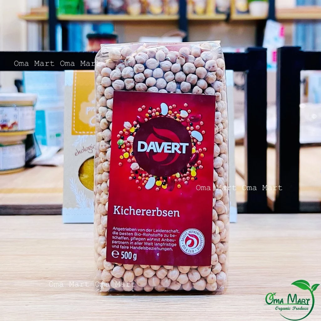 Đậu gà hữu cơ Davert 500g