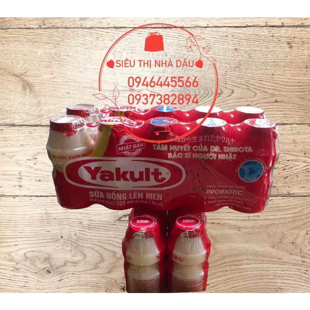 Yakult 1 lốc 5 hũ 65ml ( date xa trên 2 tuần )