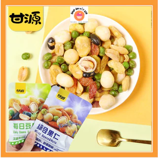 gói hạt dinh dưỡng tẩm vị , đậu mix hạt , trái cây sấy giòn Kam Yuen 30-33 gram