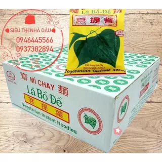 Mì chay Lá Bồ Đề thùng 30 gói