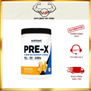 [Chính hãng] Bột Nutricost Pre-workout Complex - Bột tăng sức mạnh, giảm mệt mỏi tại  Supplement Hải Phòng